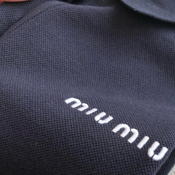 miu miu long-sleeved polo shirt - Picture 11 of 16